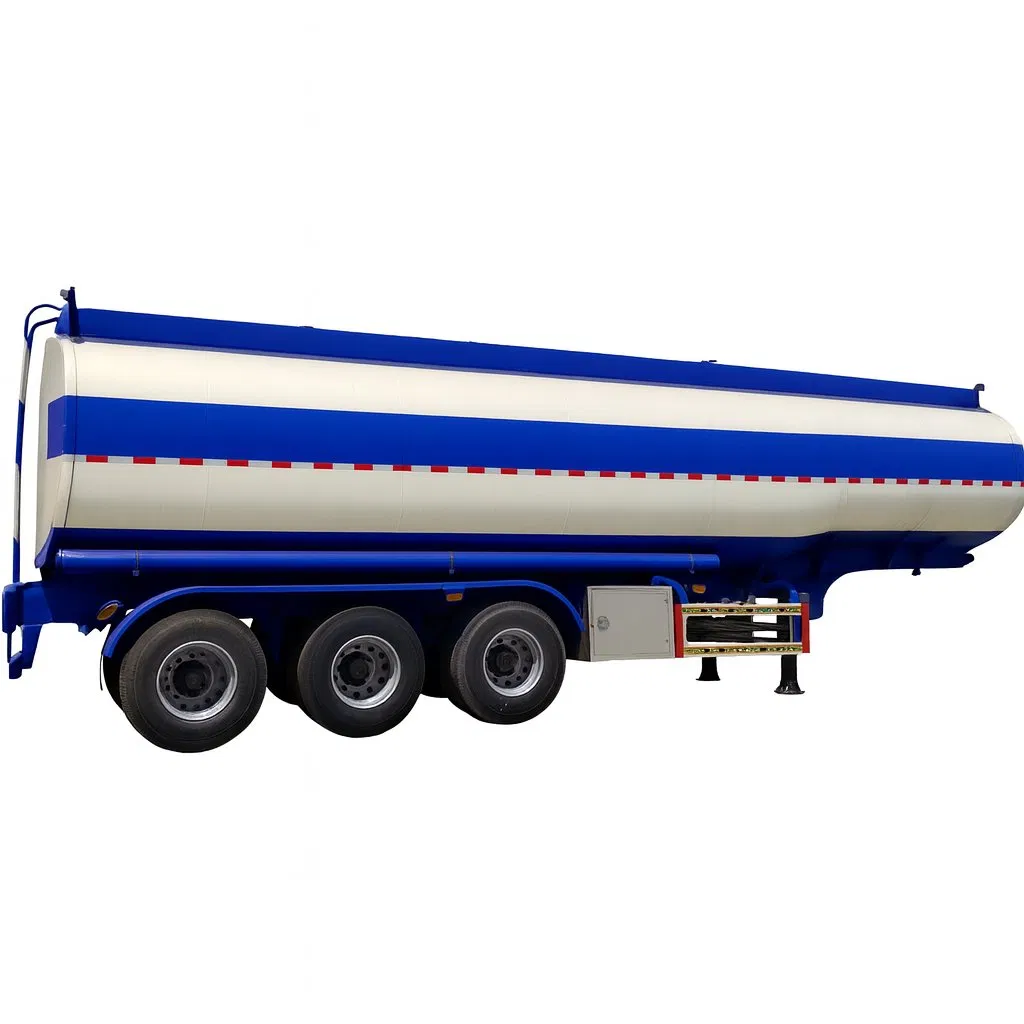 3axles 45000liter 54000liters Petrol Oil Tanker Fuel Tank Semi Trailer for Sale High Demand in Africa