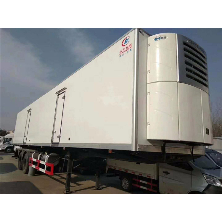 3-Axles Freezer Cooling Van Trailer 40-Tons Refrigerated Freezer Semi Trailer for Sale in Philippines