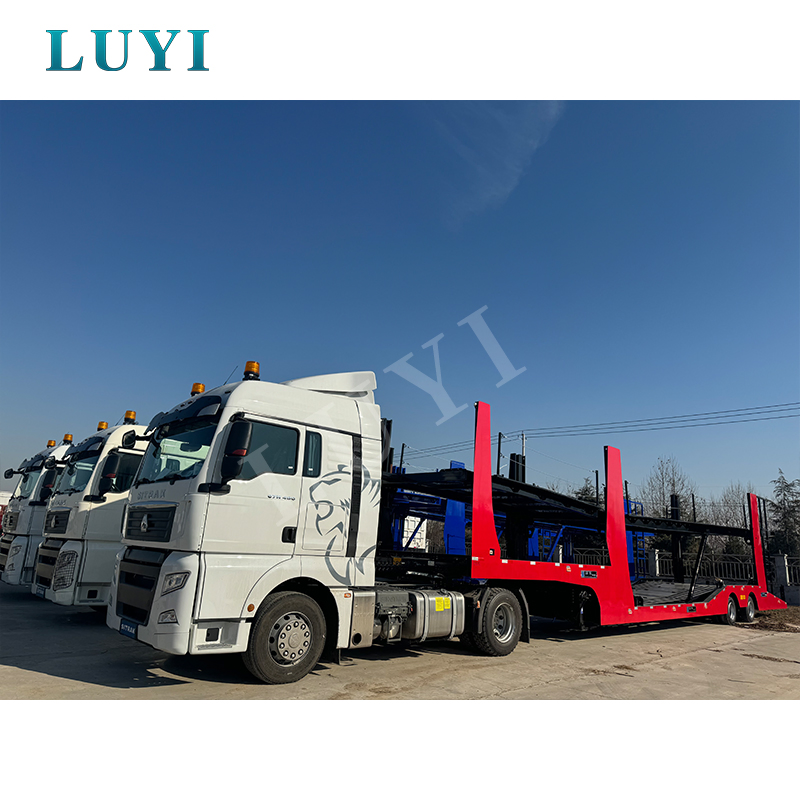 Factory Price Double Floor Steel Chassis 2/3axle Auto Hauler Car Carrier Semi Trailer for Transportation 8 Cars Semi-Trailer