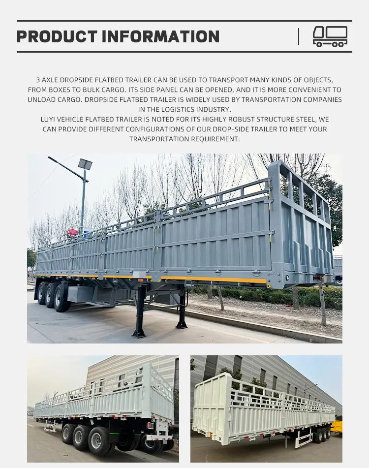 Side Wall Truck Trailer View 2