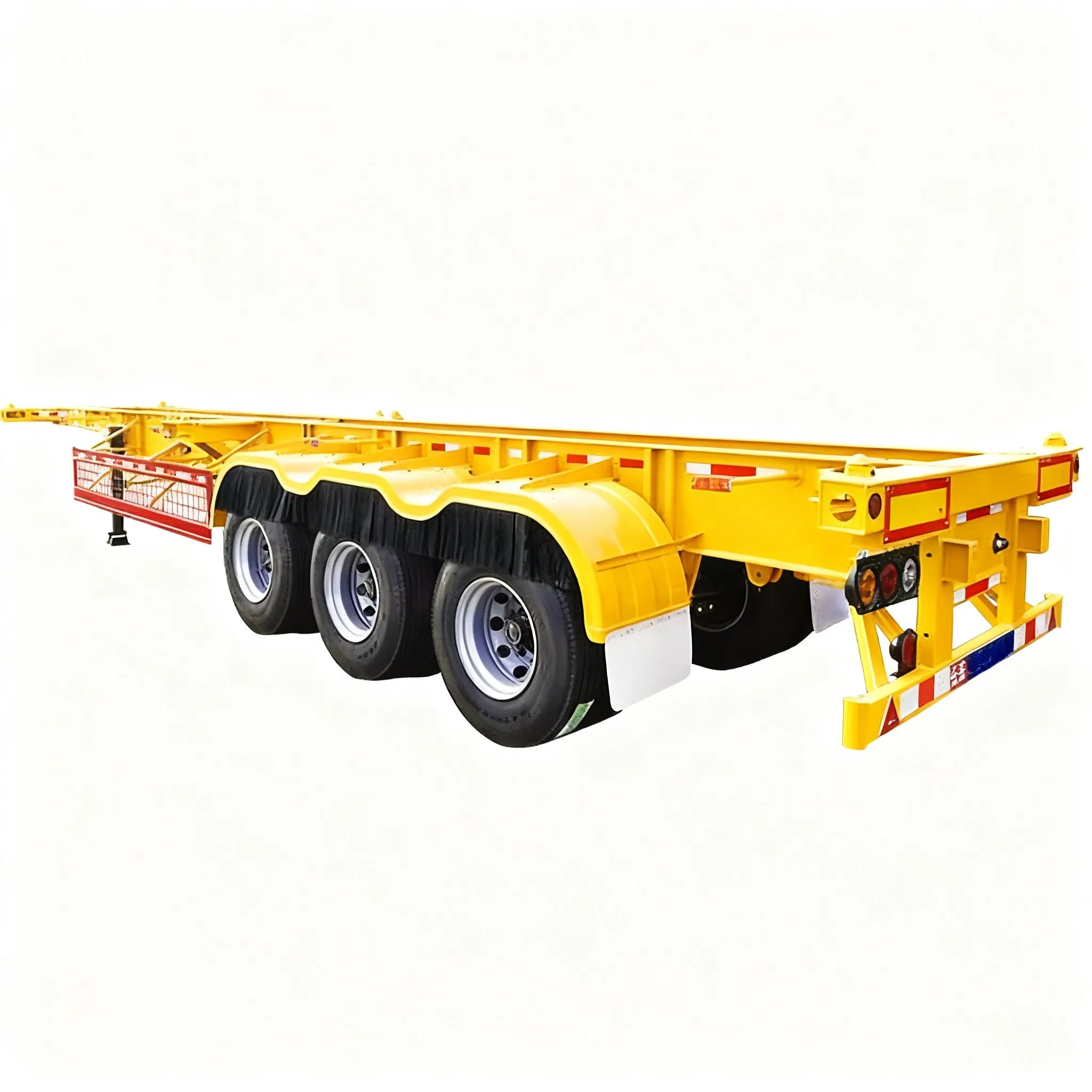 2/3/4axle Container Shipping Semi-Trailer Chassis Skeleton/Skeletal Light Truck Trailer