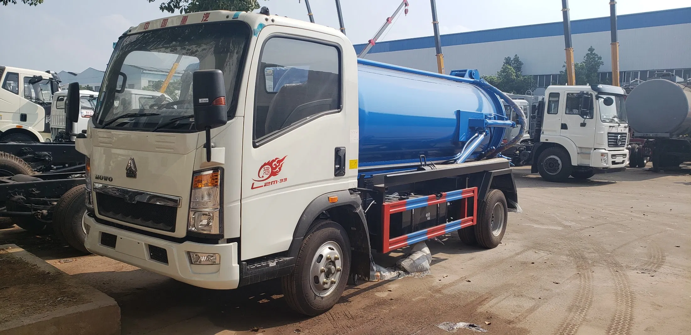 Sinotruk HOWO Special Purpose Vehicle Sewage Suction Truck