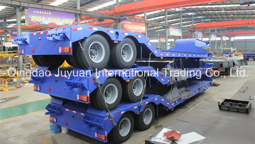 Double Axle Drop Deck Semi Trailer