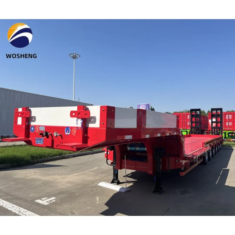 Low Bed Semi Trailer