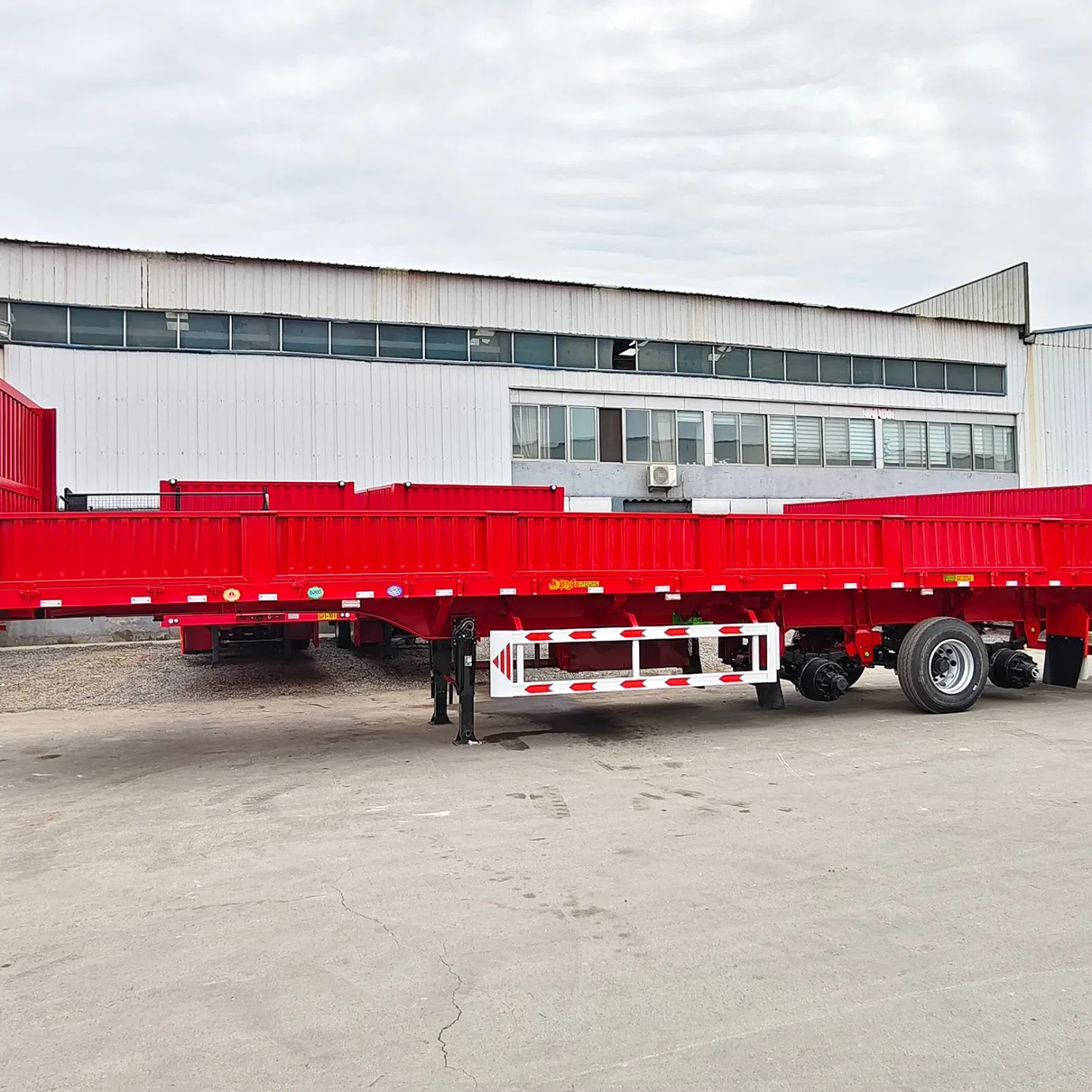 Adaptable to Various Cargo Types Special Purpose Trailer Local Delivery Semi Trailer