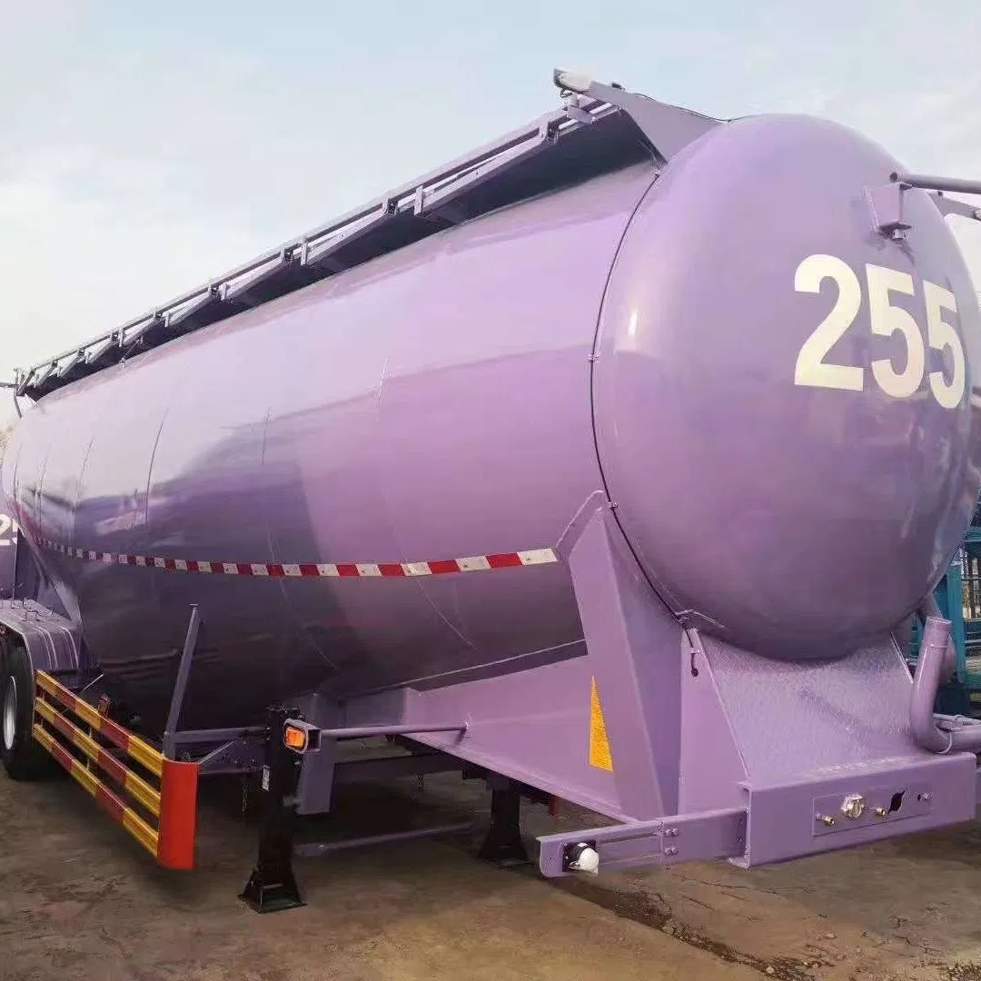 Cimc 30 Ton Cement Tank Trailer 35ton Bulk Cement Trailer 40 Ton Dry Bulk Cement Trailer 3 Axles Powder Tanker Trailer 45ton Cement Transport Semi Trailer