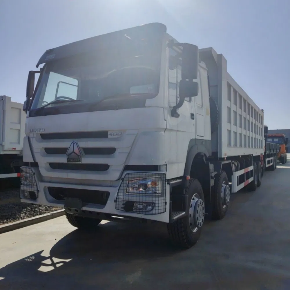 Sinotruk HOWO 8X4 Dump Truck Tipper Truck Diesel Fuel Euro 2 Standard Good Condition Used New