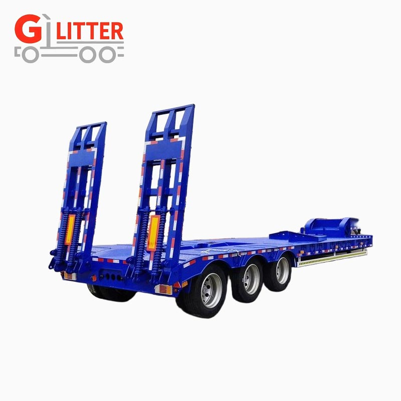 Factory Direct 20FT 40FT 45FT 2 Axle 3 Axles Gooseneck Skeleto 12 Sets Twist Lock Skeleton Skeletal Semi Truck Trailer Semi Trailer for Container