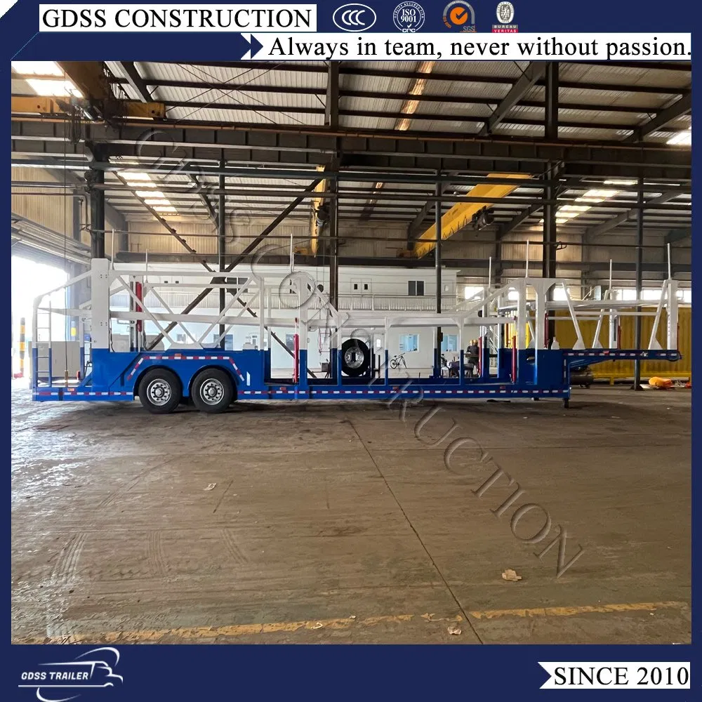 Premium Car Carrier Lowbed Dump Tank Semi Trailer for Safe Vehicle Transport