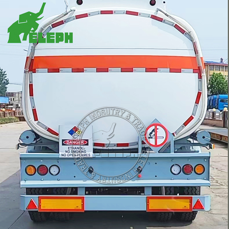 Hot Selling Liquid Powder Tank Semi Trailer Mini Water Tank Diesel Tanker Transport Semi-Trailer