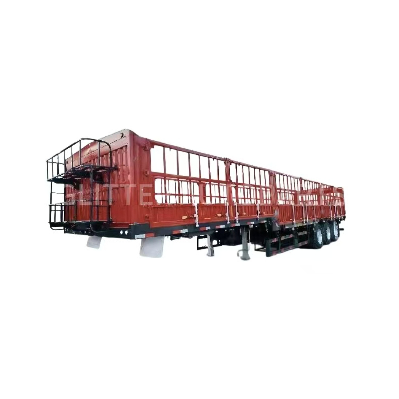 High-Strength Steel Semi Full Truck Trailer with Quick 20-Day Delivery