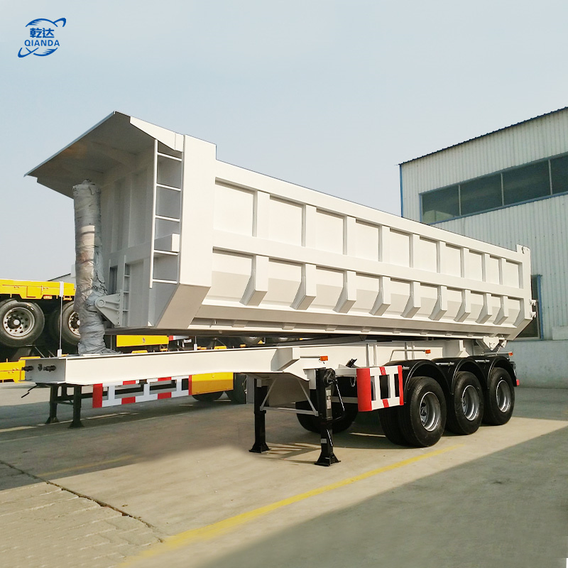 Brand New Dump Trailer for Sale 3 Axle Side Tipper Trailer /Tipping Semi Trailer for South Africa