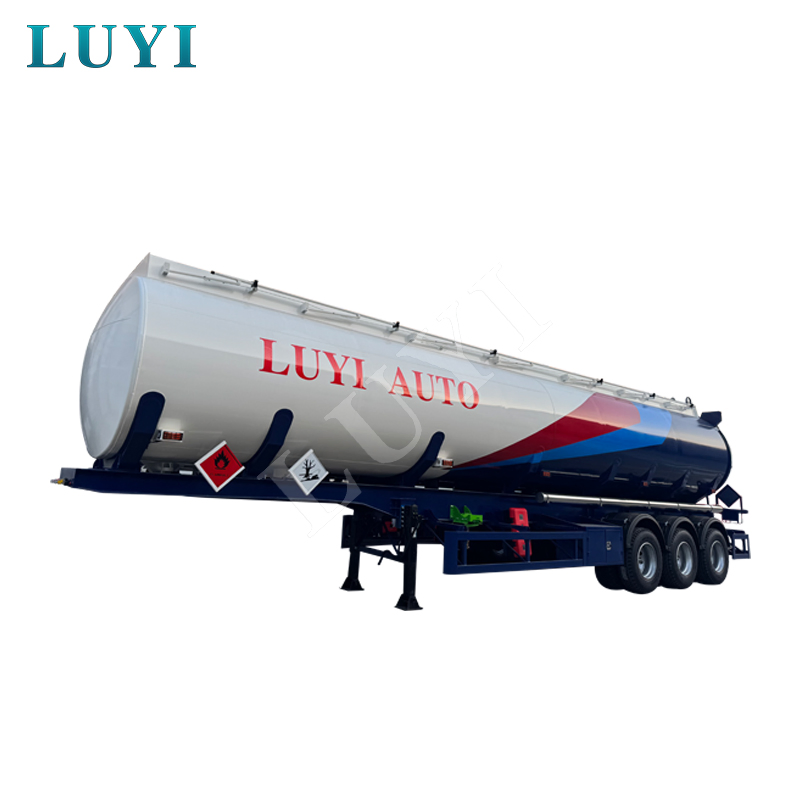 Customizable 60-Ton Fuel Tank Semi-Trailer 3 Axle 45000 Liters Oil Fuel Diesel Tanker Semi Trailer Oil Tank Semi-Trailer Oil Storage Fuel Crude Oil Tank Trailer
