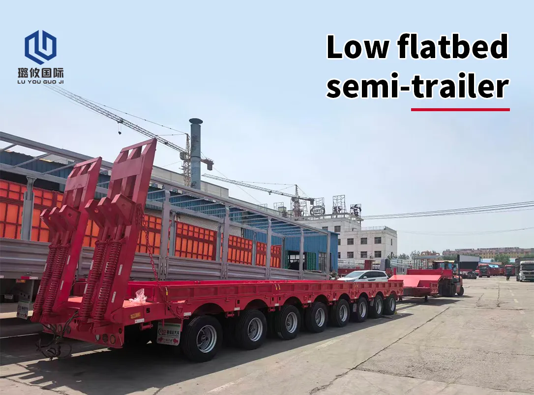 8 Axle Extendable Semi Trailer