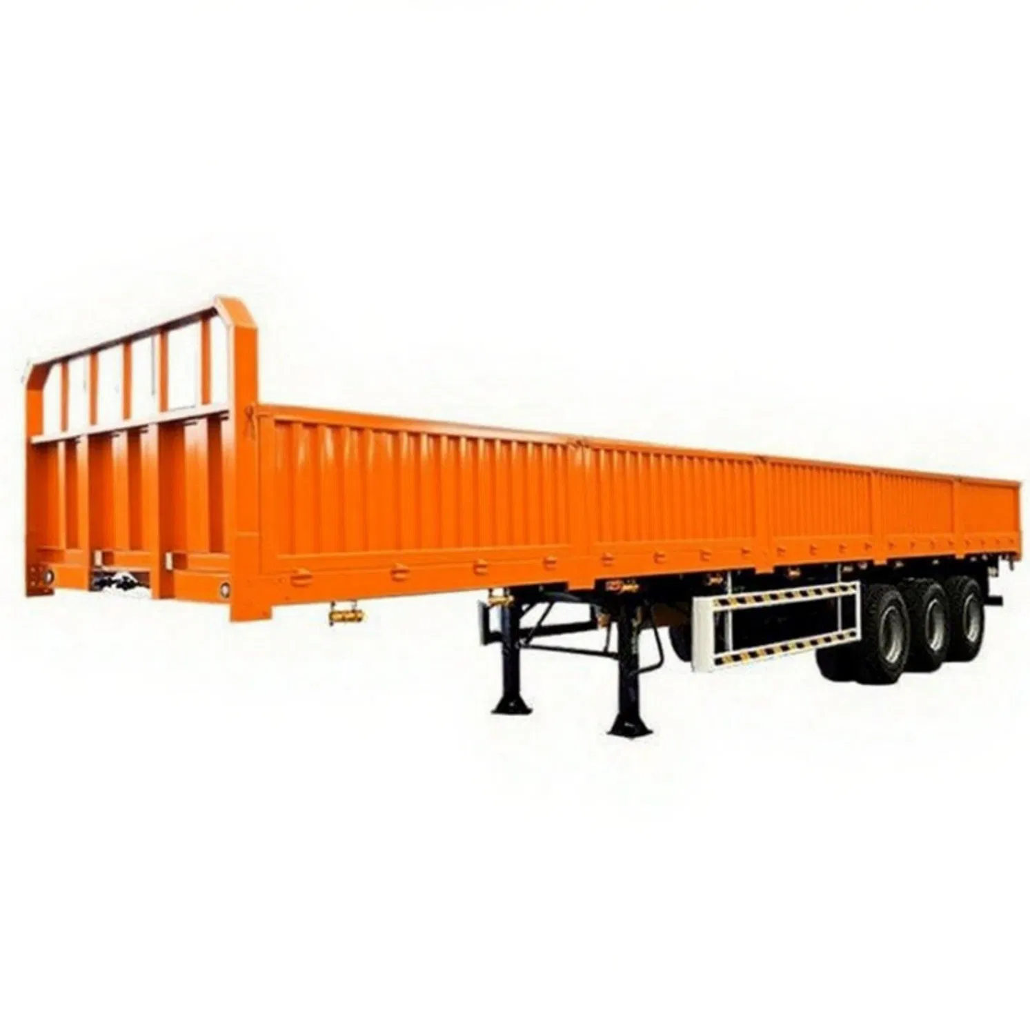Aerodynamic Smooth Side Grain Hopper Semi Trailer for Fuel Efficiency in Long Distance Hauling