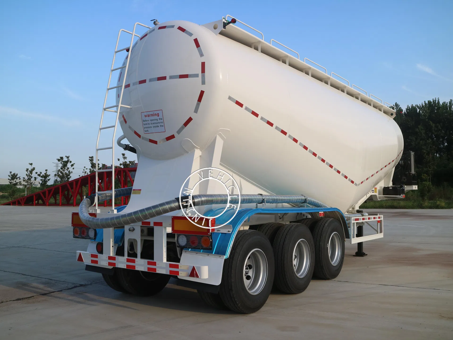 Powder Tanker Rear View