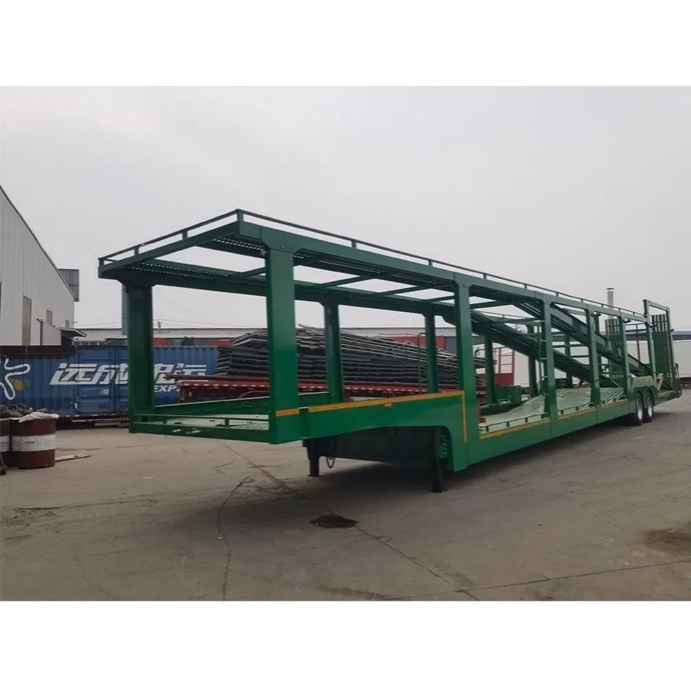 Double Deck 8 Car Hauler Transporter /Car Carrier Semi Trailer for Sale