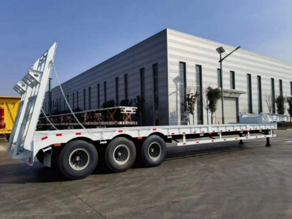 6 Lines 12 Axles Low Bed Semi Hydraulic Modular Steel Trailer for Sale