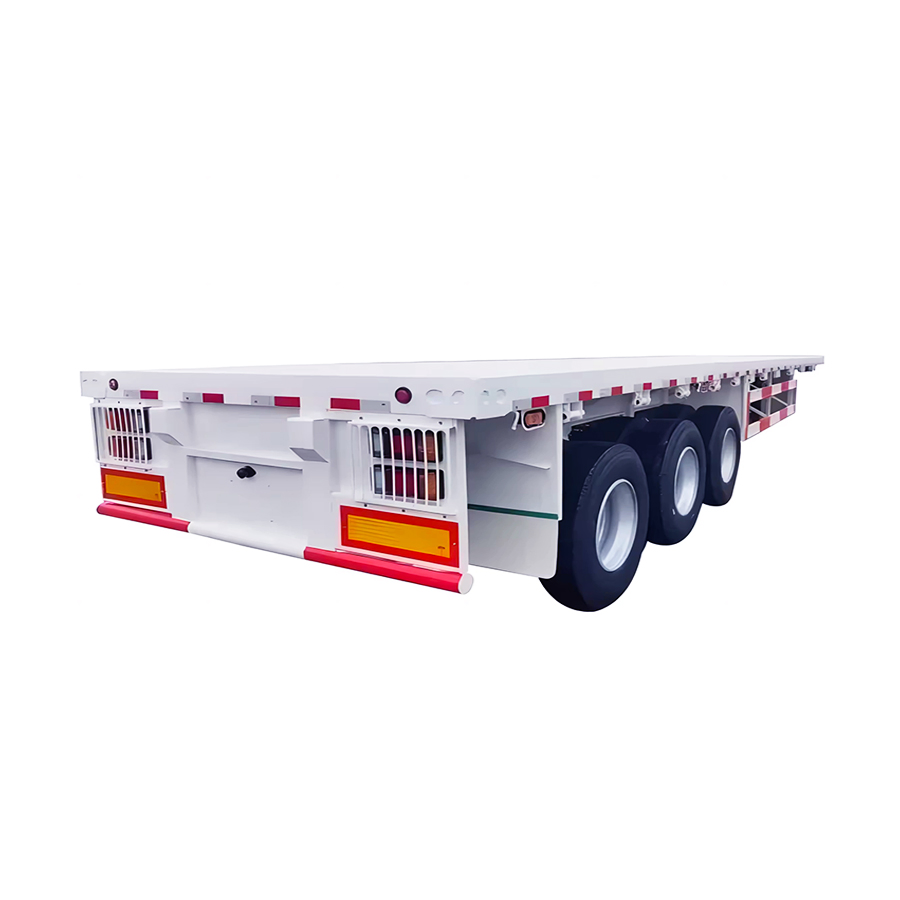 Skeletal Semi Trailer 2 &amp; 3 Axle Standard Model for 20FT 40FT Container Shipping Trailer