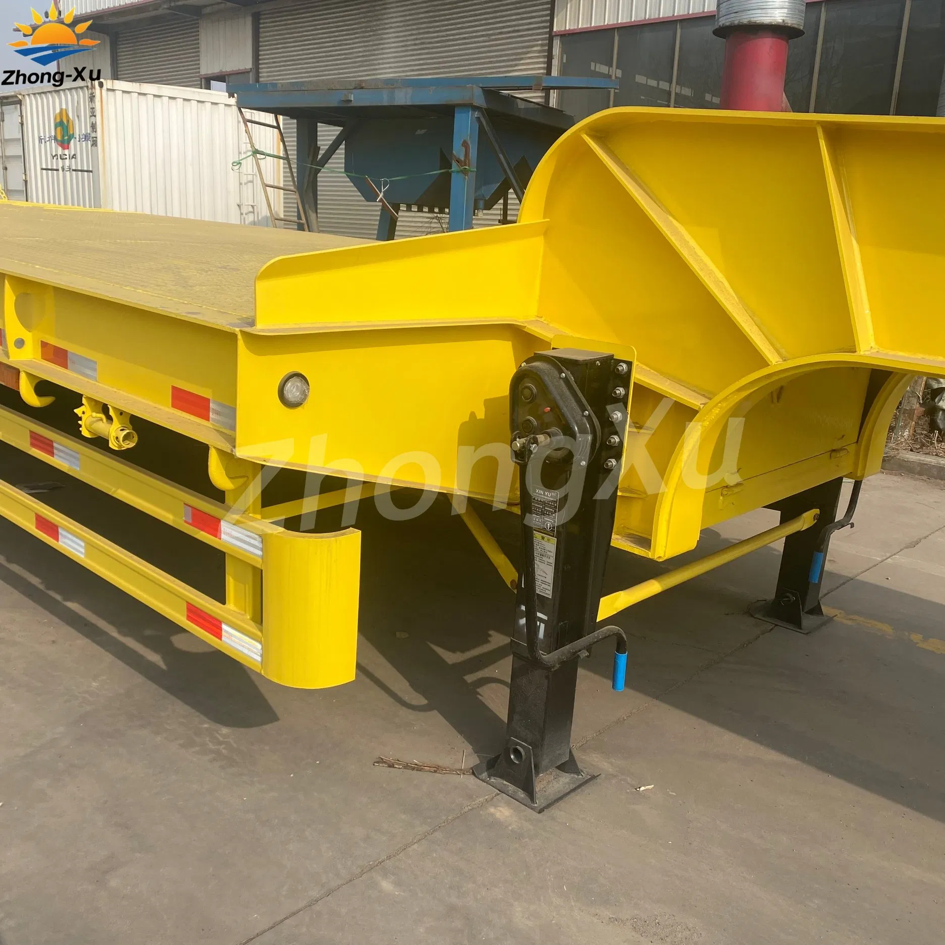 Heavy Duty Cargo Food Tipper Dump Tractor Truck Shacman HOWO 6X4 Used Cement Mixer Trucks Lowbed Flatbed Car Carrier Side Curtain Oil Tanker Semi Trailer