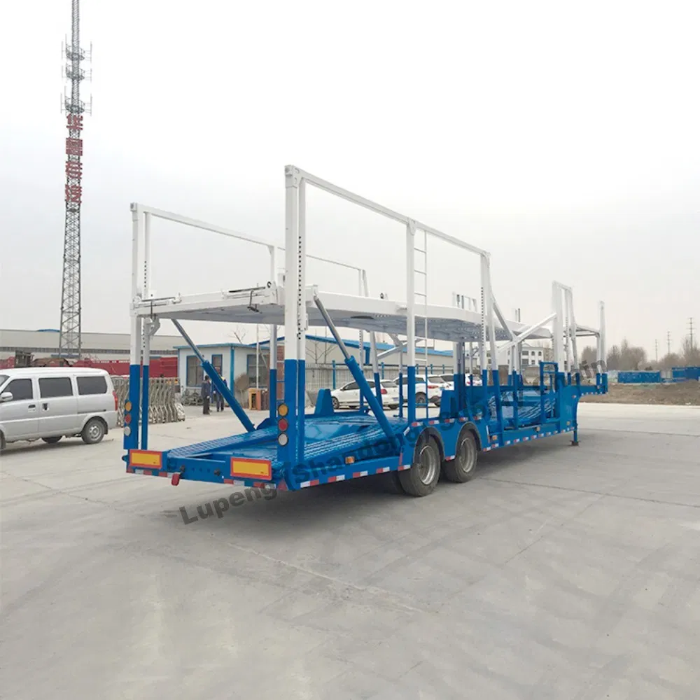 High Tensile Extruded Inboard Tilt 3 Axle Car Carrier Semi Trailer