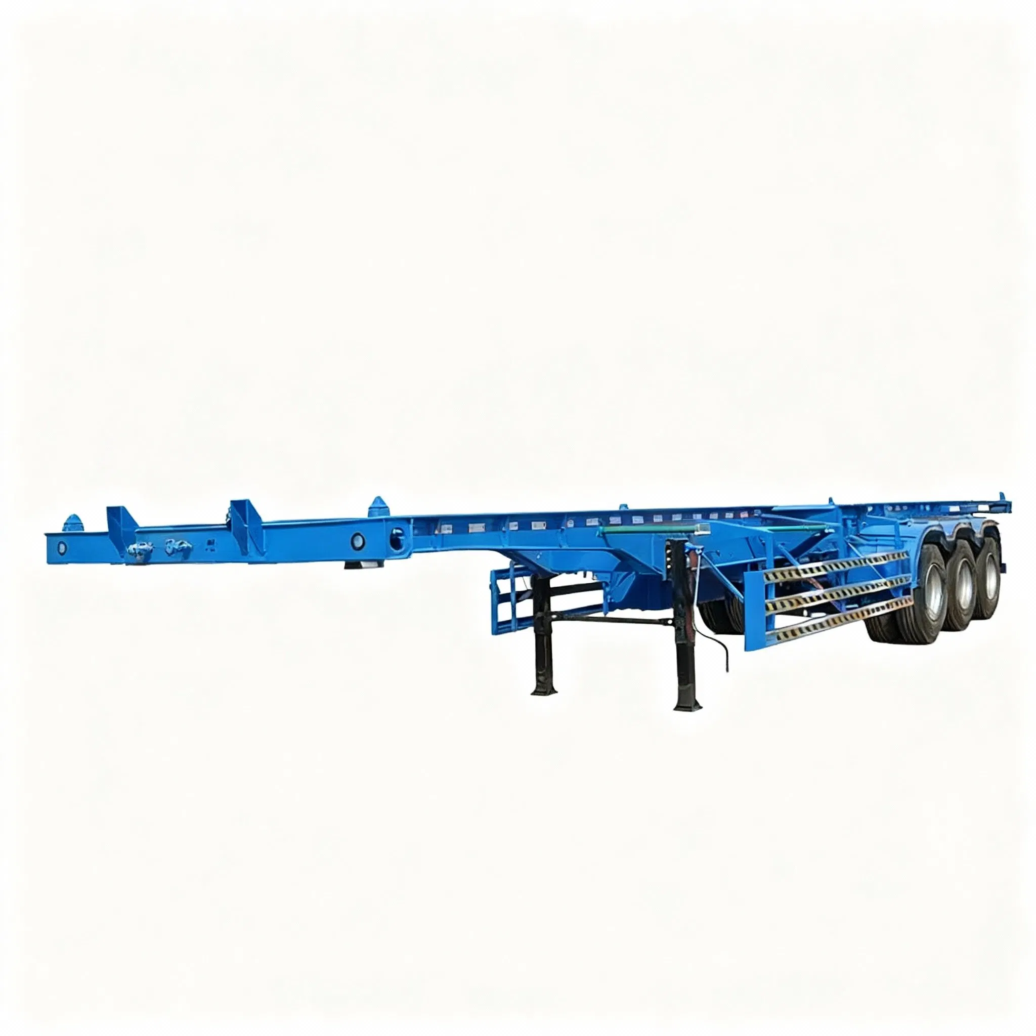 Double Drop Frame Skeleton Semi Trailer Export-Grade