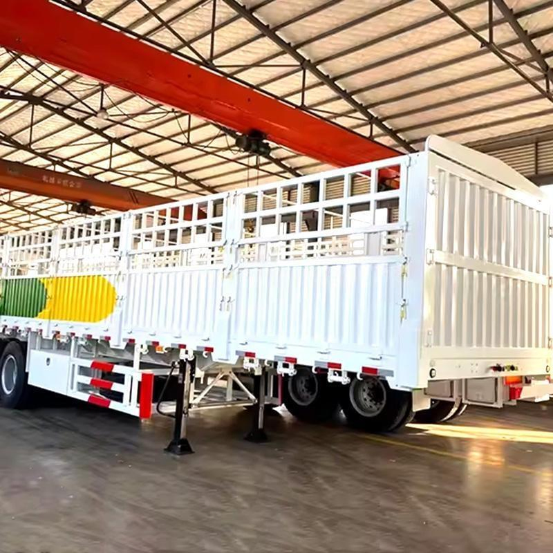 Hot Sale 3axle Logistics Dry Van Type Enclosed Cargo Box Semi Trailer 30 Tons 40 Tons
