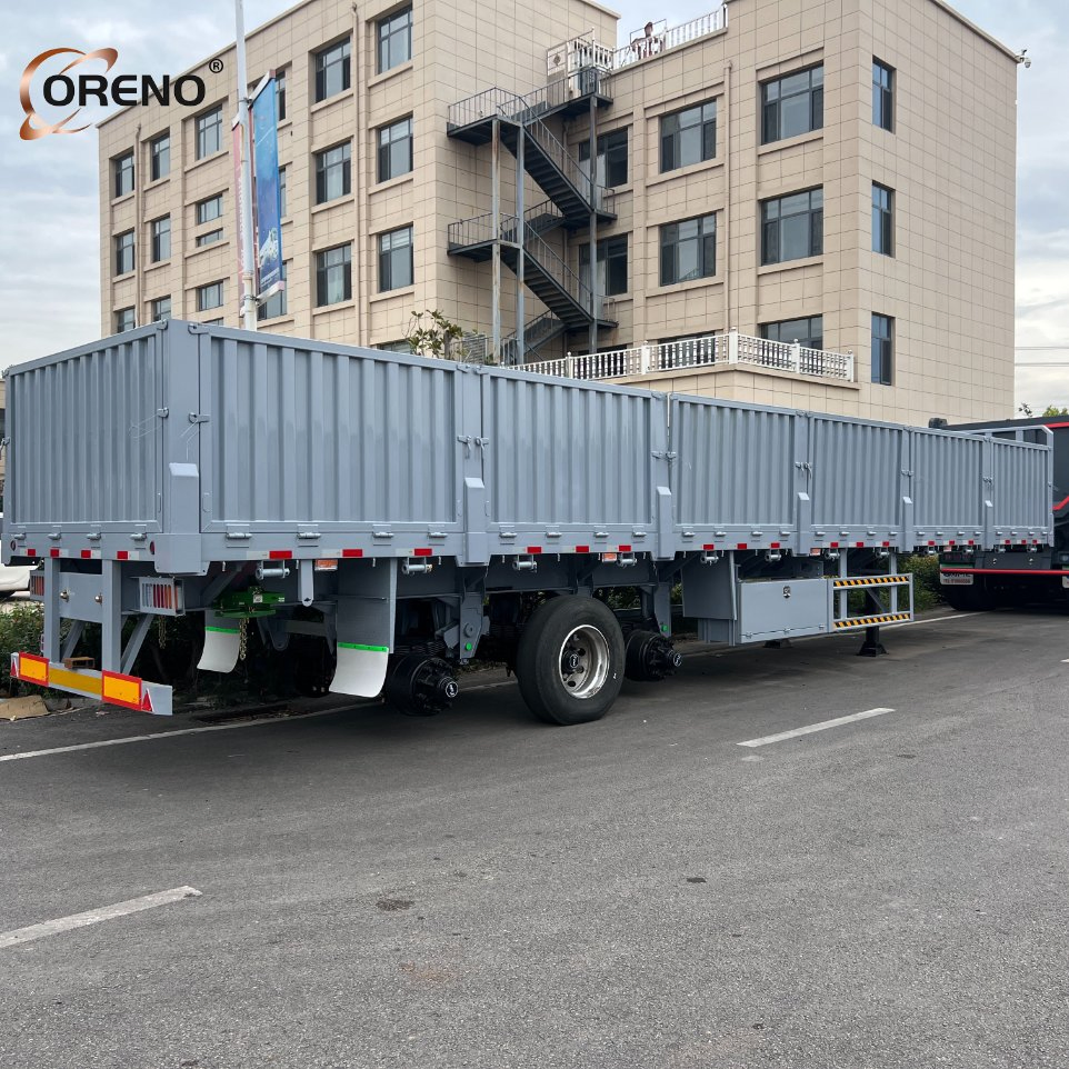 Factory 1.6m 1.8m 2m 2.2m Animal Transport 40-100t 3 Axles Sidewall Livestock/ Animal/Livestock/Beer Transportfence Semi Trailer