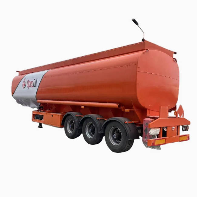 3 Axles 30000L-50000L Carbon Steel/Stainless Steel/Aluminum Alloy Tank/Tanker Truck Semi Trailer for Oil/Fuel/Diesel/Gasoline/Crude/Water/Milk for Saudi Arabia