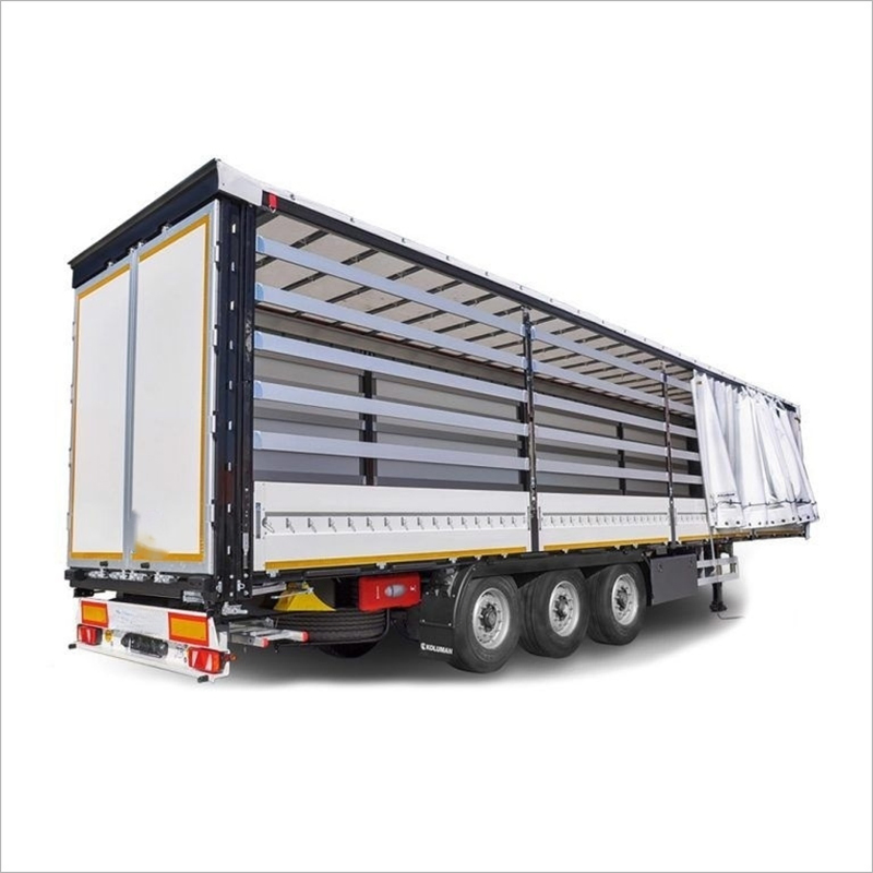 Stylish Semitrailer Truck Trailer Side Curtain Accessories Semitrailer 12m Long Side Curtain Van Box Semi Trailer
