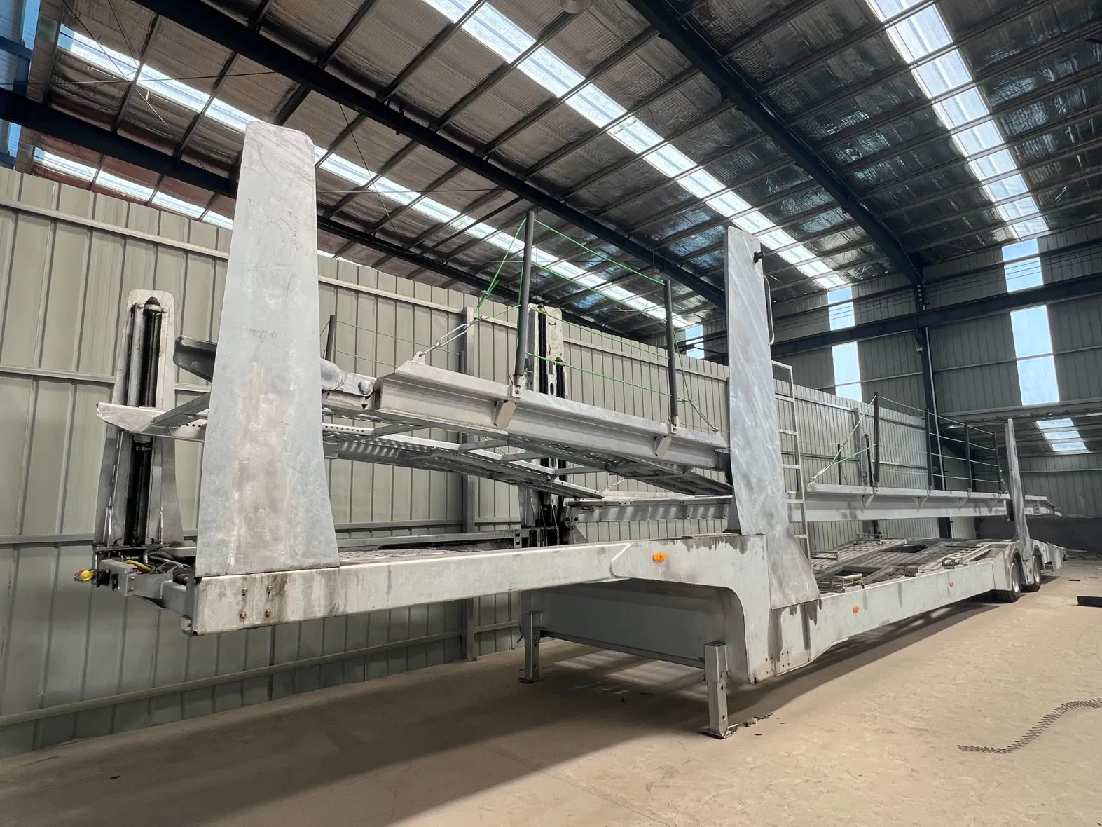 Ottc 2025 New 2/3/4 Axles 50t 60t 70t 80t Car Transport Double Deck Vehicle Car Carrier Semi Trailer