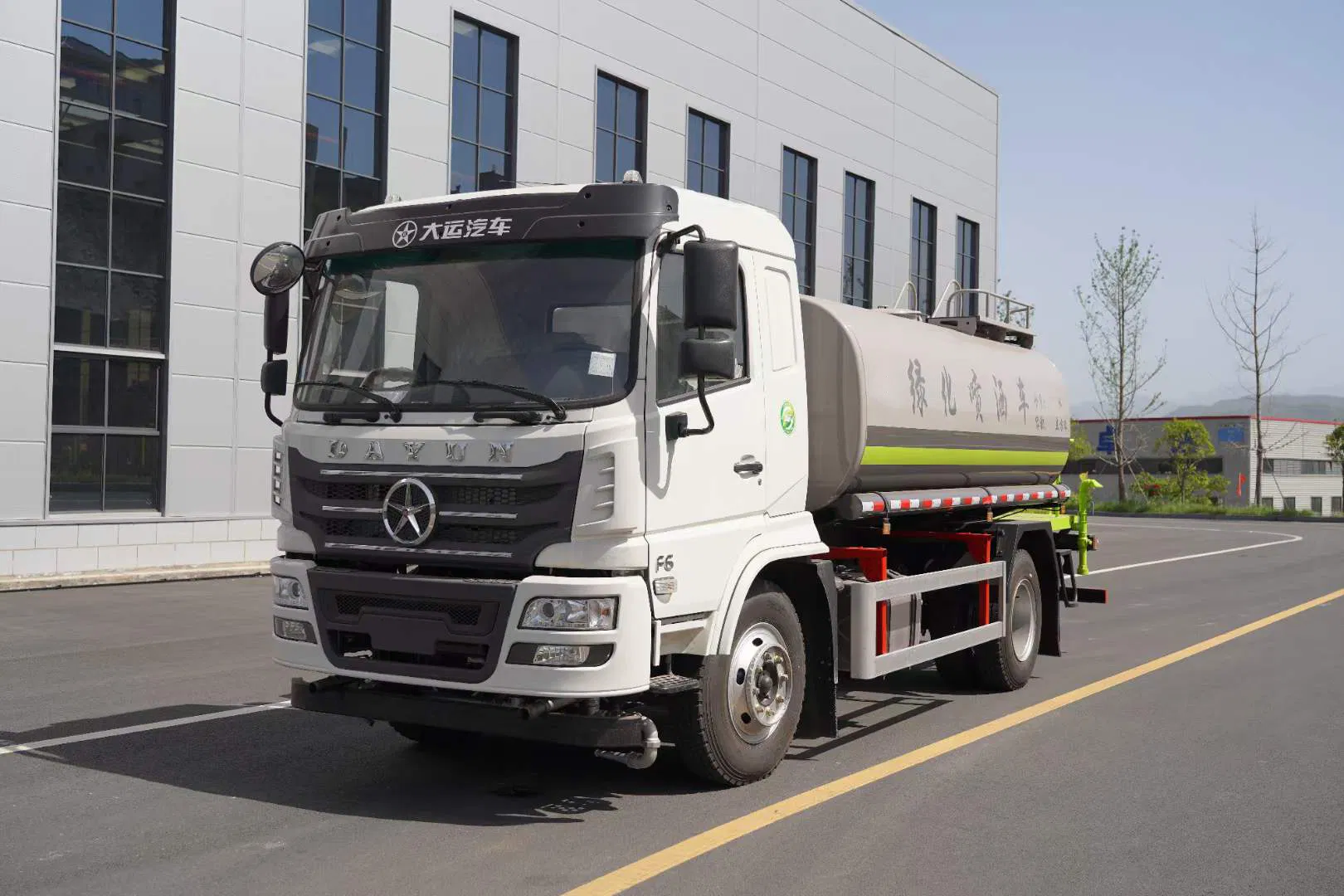 New Dayun Chassis 12 Cubic Metre Special Purpose Water Sprinkler Truck