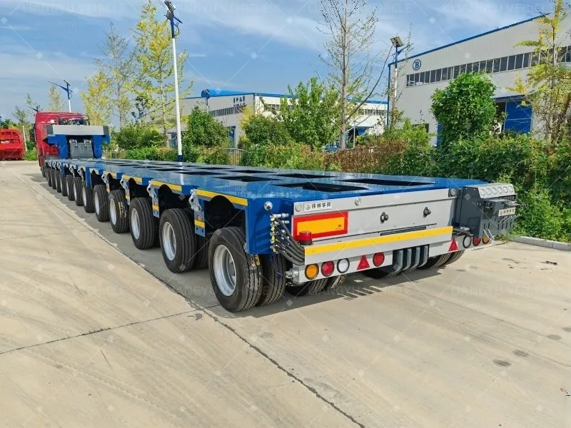 Hydraulic Modular Trailer View 1