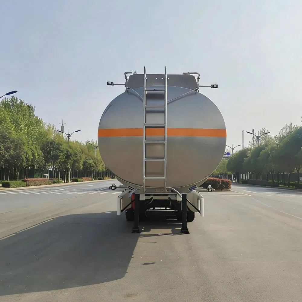 More Models 50000L Stainless Steel Fuel Oil Tank Semi Trailer