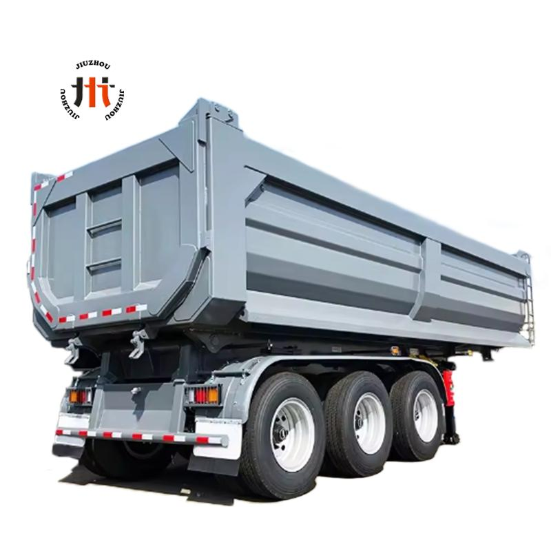 Hundred Ton King Dump Trucks for Transporting Sand, Gravel and Dirt Trucks Made in China This Is The Most Popular Semi-Trailer in The United States.