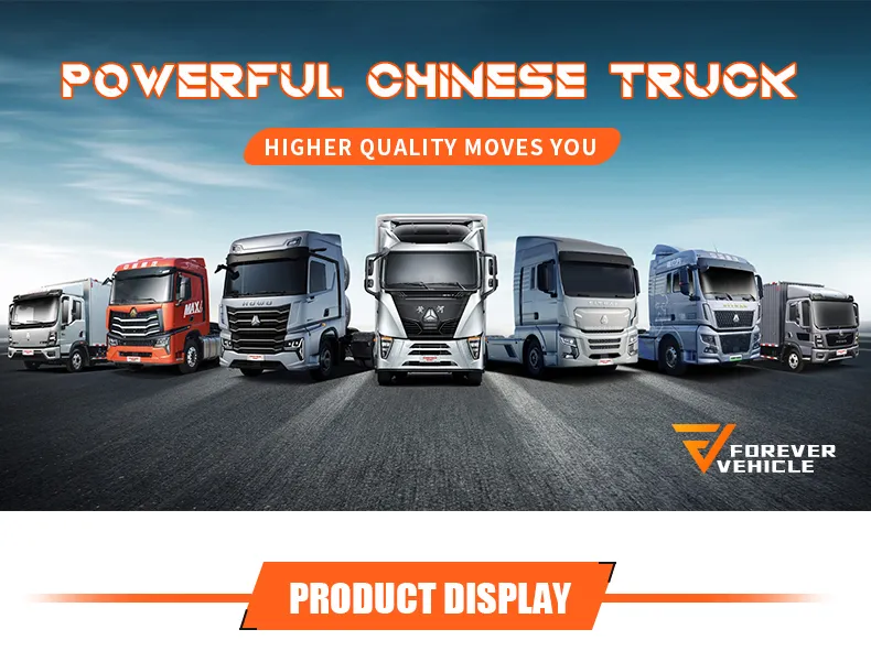 HOWO 371 Tractor Truck Side View