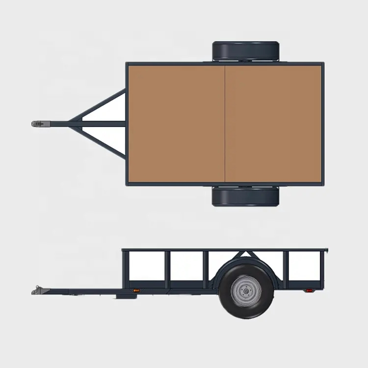 Industrial-Grade Galvanized Car Hauler Trailer – Custom Cage Height (600/900mm) – OEM Supplier