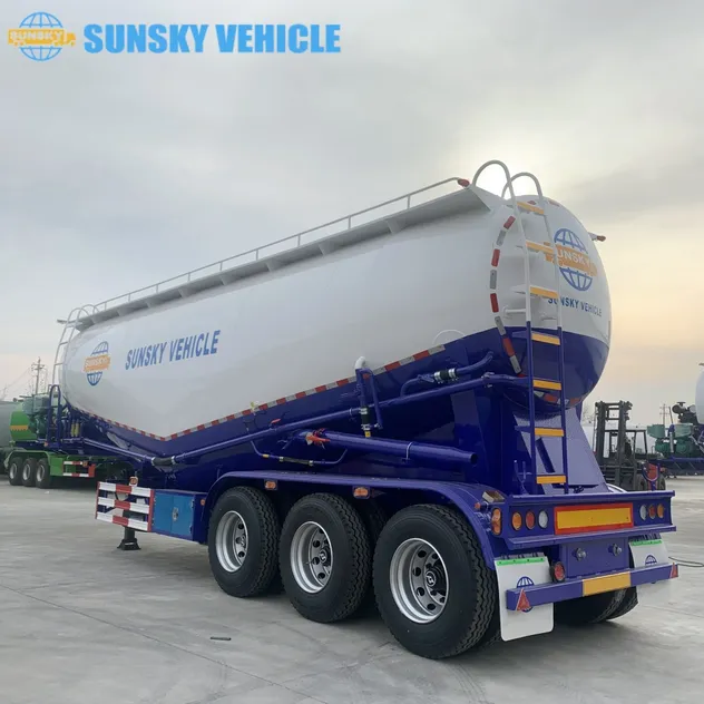 Bulk Cement Tank Semi-Trailer 1