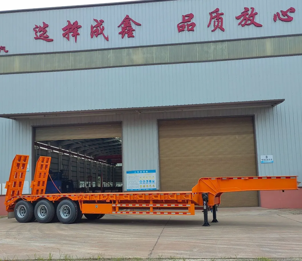Low Bed Semi Trailer