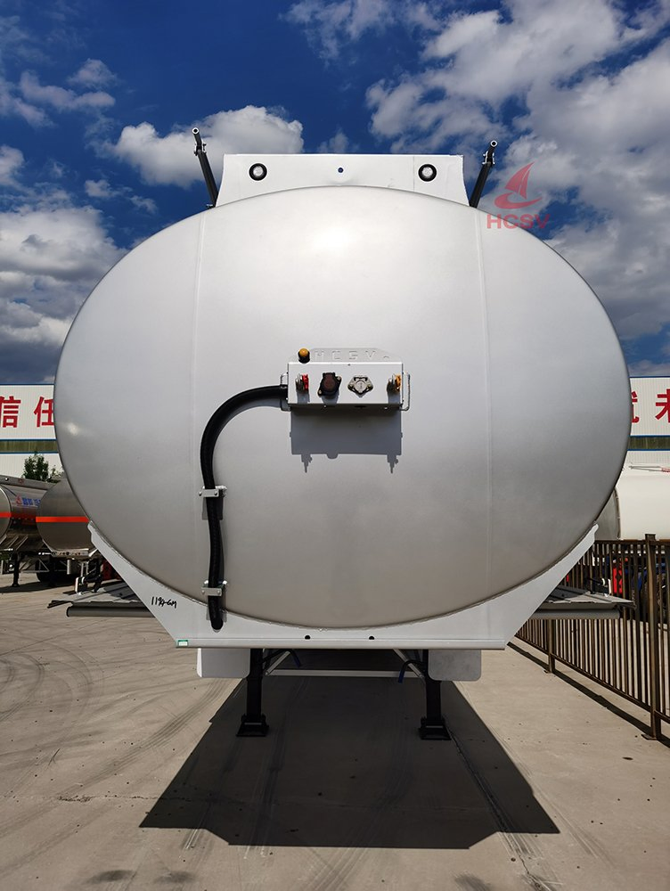 High Quality Brand Hcsv Fuel Oil Aluminum Alloy Tank Truck Semi-Trailer