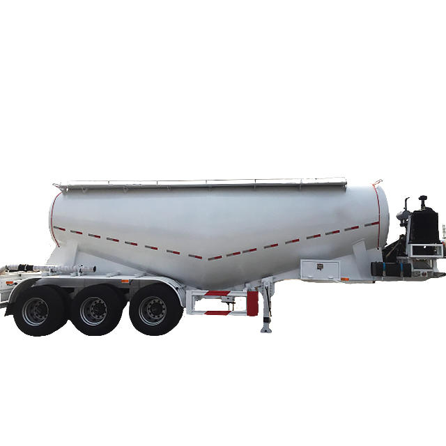 Vehicle Master 60 Ton Cement Bulk Carrier Truck Trailer Dry Bulk Cement Powder Tank Semi Trailer