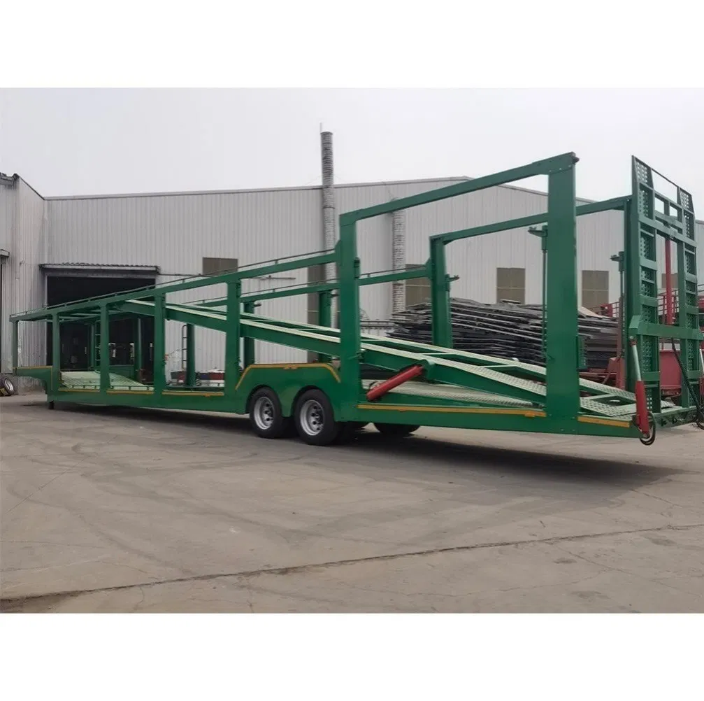 Double Deck 8 Car Hauler Transporter /Car Carrier Semi Trailer for Sale