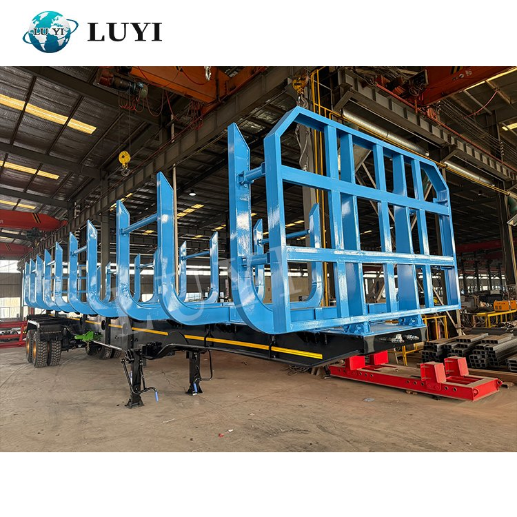 Log Transport Semi Trailer for Efficient Timber
