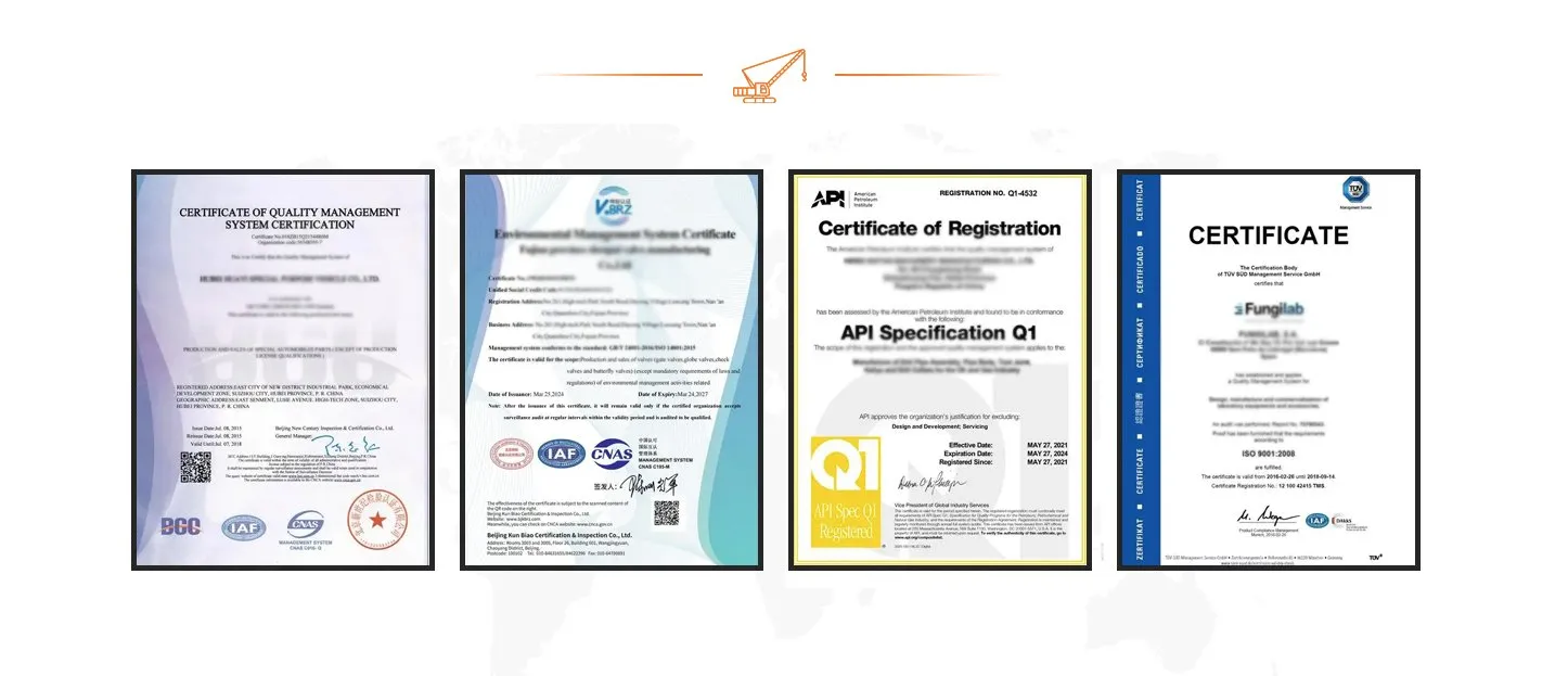 Certificates
