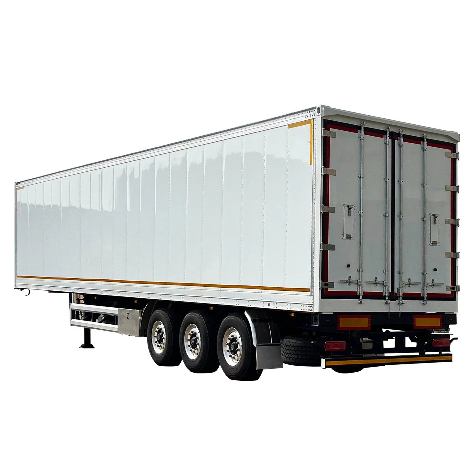 3 Axle Refrigerated Truck Semi Trailer Refrigerator Cooling Trailer