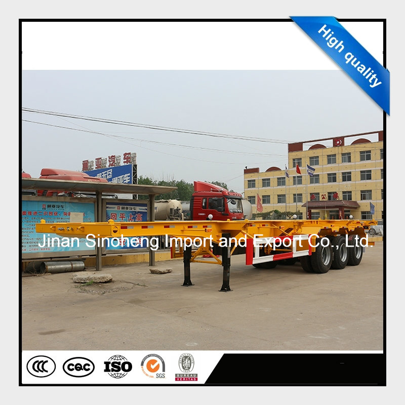 Flatbed Platform Container Semi Trailer