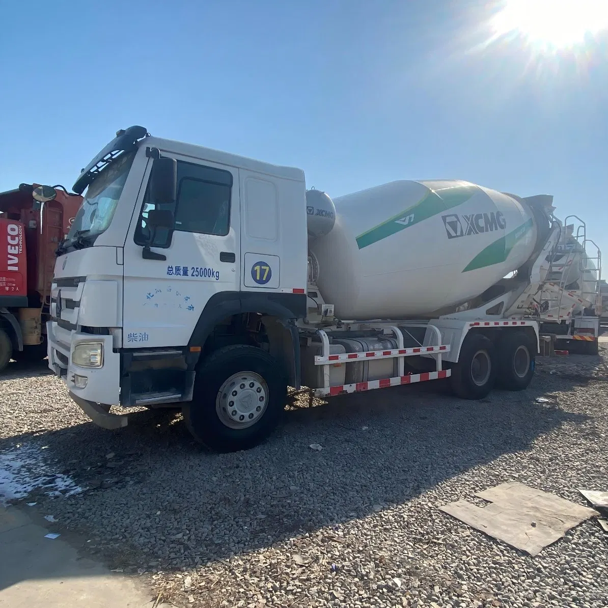 Used HOWO 6*4 Cement Truck Concrete Mixer Truck for Sale Components Construction and Plant Available