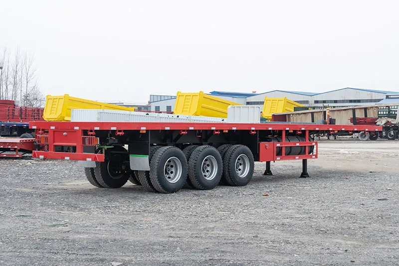 Flatbed Semi Trailer Platform