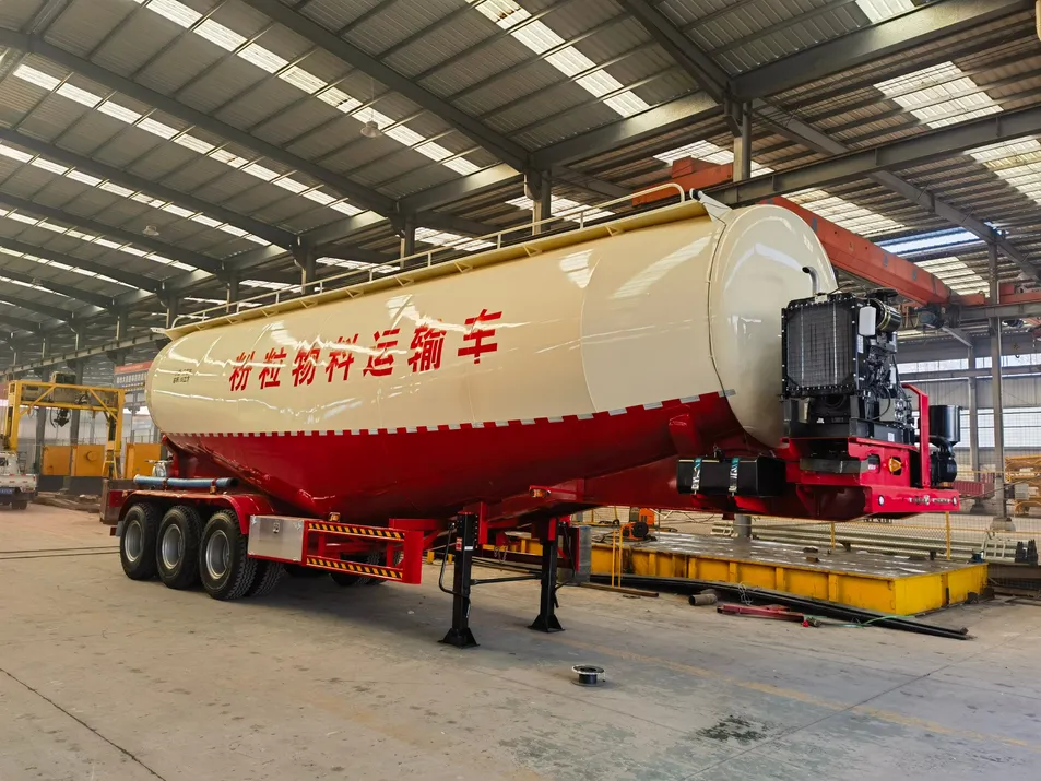 Bulk Cement Transport Semi Trailer