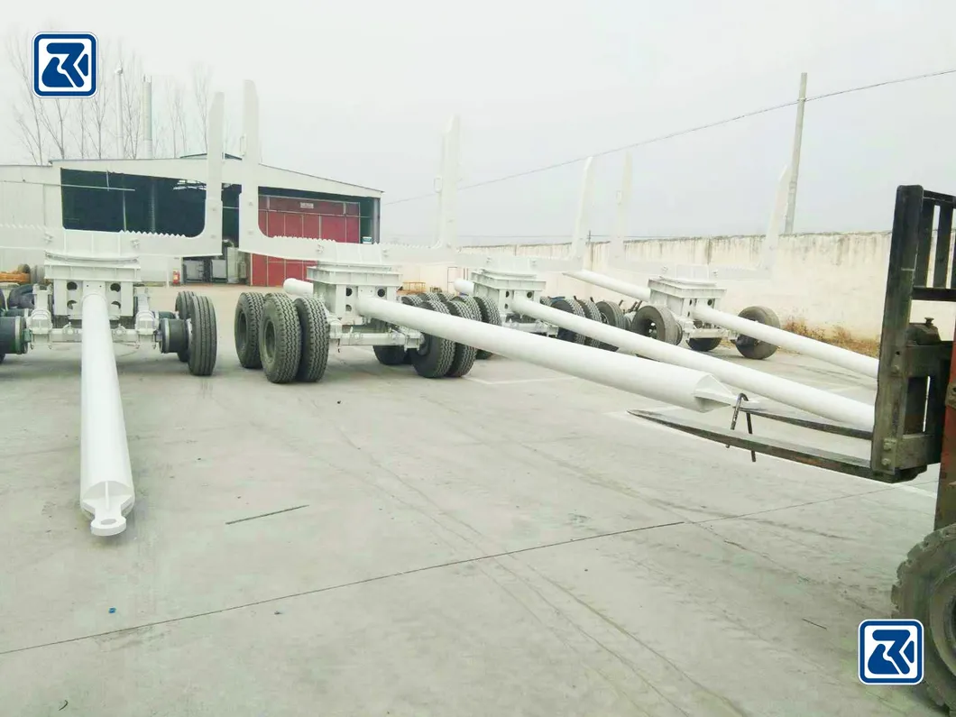 Logging Semi Trailer View 1